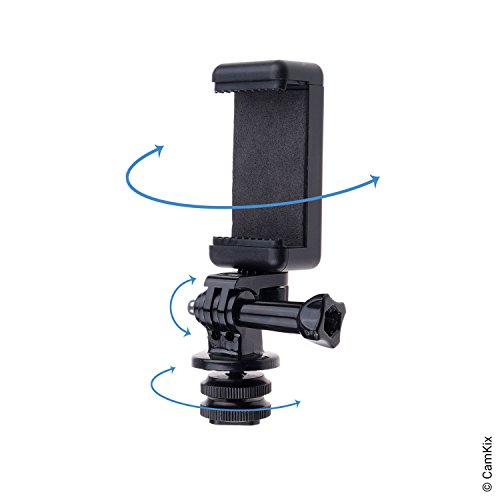 Image of CamKix%C2%AE Hot Shoe Mount Adapter Kit for DSLR Camera Lighting, Monitoring or Controlling