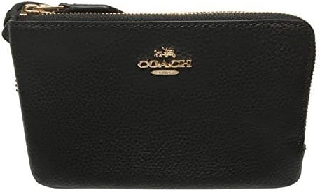 coach double zip purse