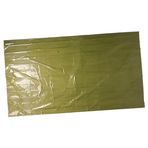 Hemobllo Carpa de Emergencia al Aire de Emergencia Tienda Esencial de Supervivencia de Emergencia Refugio de Rescate Lona de Emergencia película de Aluminio para Mascotas