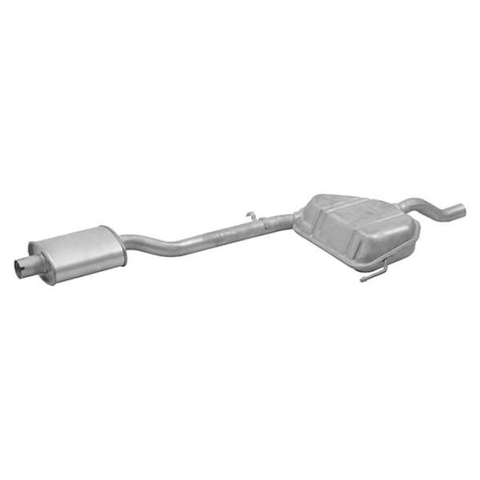 HELLA 8LB 366 020-671 Tłumik przedni - Easy2Fit® Kit - z przodu - dwuczęściowy - Komplet z elementami do montażu - dla m. in. FIAT BRAVO I