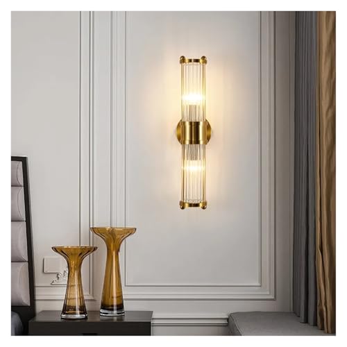 Lámpara de pared led blanca con casquillo E14 y cristales facetados 3
