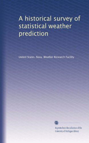 A historical survey of statistical weather prediction