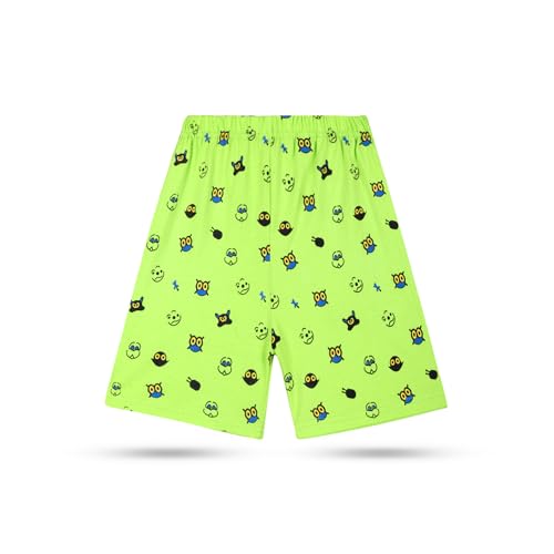 Image of T2F Boys Cotton Shorts Pack of 5 | Printed Knee Length Shorts | Soft Comfortable Everyday Wear for Kids