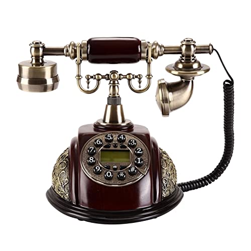 Téléphone rétro cadran antique HJMMWT pour sublimer la décoration d'un bureau chic