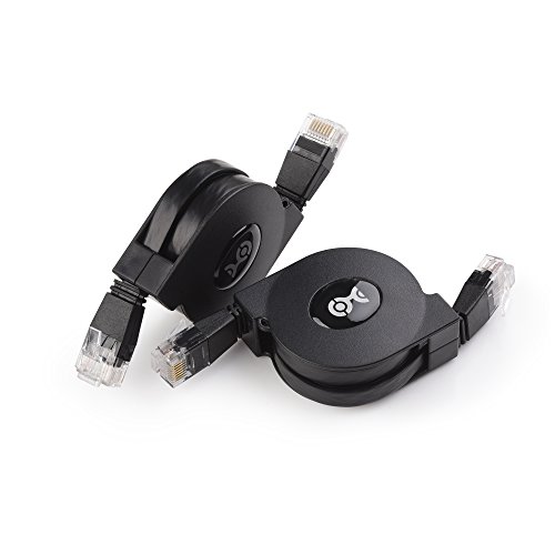 Cable Matters 2-Pack Retractable Ethernet Cable (Retractable Cat5e Cable, Cat 5e Cable) Supporting 10/100/1000 Mbps Gigabit Ethernet - Image 5