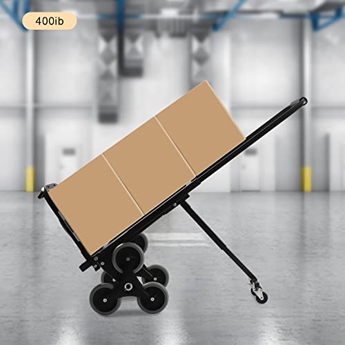 Carretilla plegable de mano aluminio acero 551 lbs miniatura 2