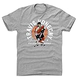 500 LEVEL Travis Konecny Shirt (Cotton, XXX-Large, Heather Gray) - Philadelphia Men's Apparel - Travis Konecny Emblem O WHT