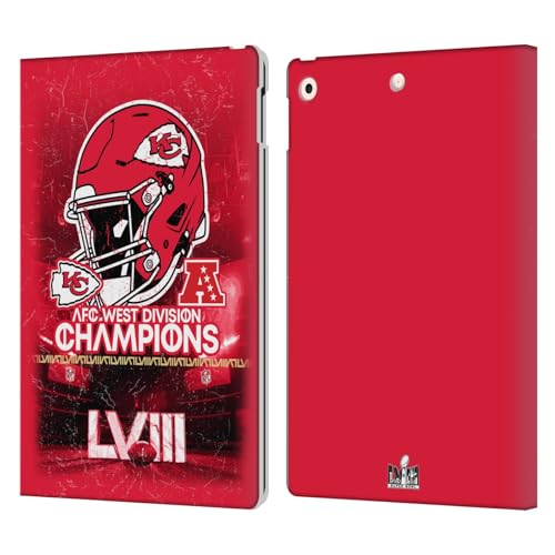 Housse iPad 10.2 NFL Chiefs étui portefeuille pour éviter les rayures