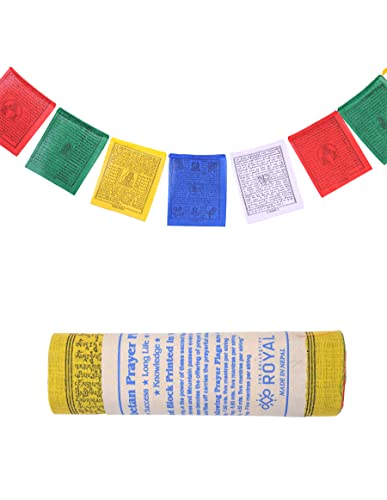 Bandeiras de oração tibetanas ao ar livre, bandeira zen, bandeira budista colorida, bandeiras de cha