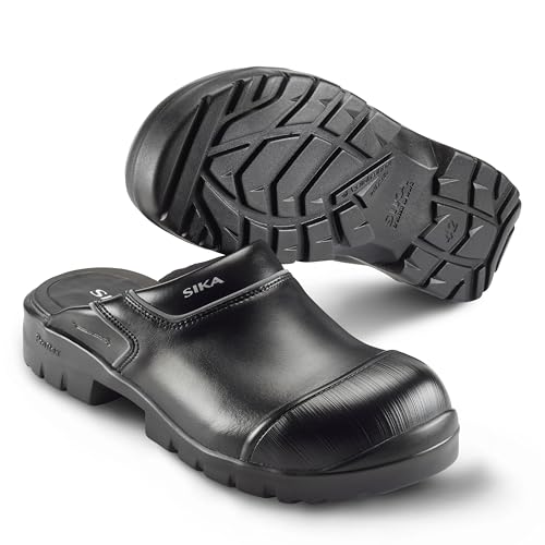 SIKA Proflex abierto, acero negro S3 + SRC, color negro, talla 49