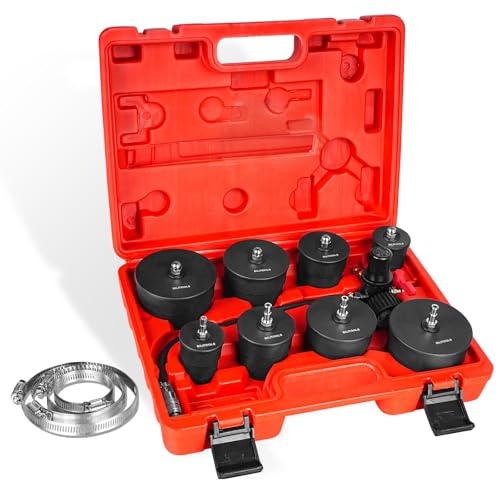 BILITOOLS Turbo Boost Leak Tester Kit, 10-Piece Turbo System Leakage