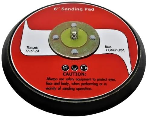 Jet Tools - 5" Hook & Loop Pad For JAT-730, 5" RO Sander (JAT730-34)
