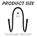 (2PCS) Upgraded Rack Holder - Flexible & Portable Hanger/Hook for Over The Car/Truck Seat or Wall Mount Display | for Hanging Hard Hat, Cowboy Caps, Coats, Vests, Fire, Safety & Motorcycle Helmets