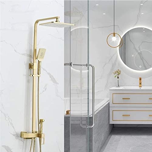 Ensemble de robinet de baignoire mural avec douchette à main et jet de bidet - 3