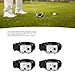 HERCHR 4Pcs Scour Counter Watch, Golfers Counter Tracker Watches Portable Manual Watch Shape Stroke Keepers Golf Counter for Golfers