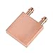 Wendry 40x40mm Copper GPU Water Cooling Block, Liquid Water Cooler Heat Sink System for PC Computer, CPU Graphics Radiator Heatsink, 40mm x 40mm x 10mm, Double U Channel