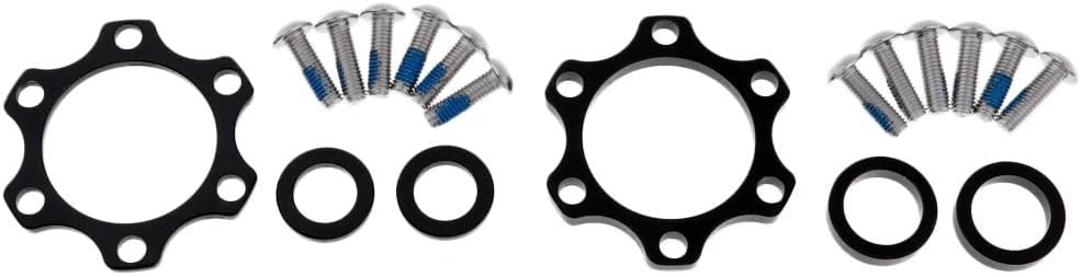 Alloy Boost Hub Adapter for Front/Rear Hub - Material, Easy to Install - Convert 100x15mm to 110x15mm, 142x12mm to 148x12mm - for Boost Hubs - Cycling Enthusiasts - Front Rear Set, as described