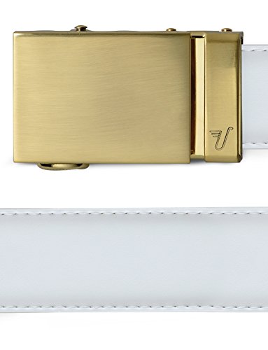 Image of Mission Belt Men's Leather Ratchet Belt, 40mm Metal Collection