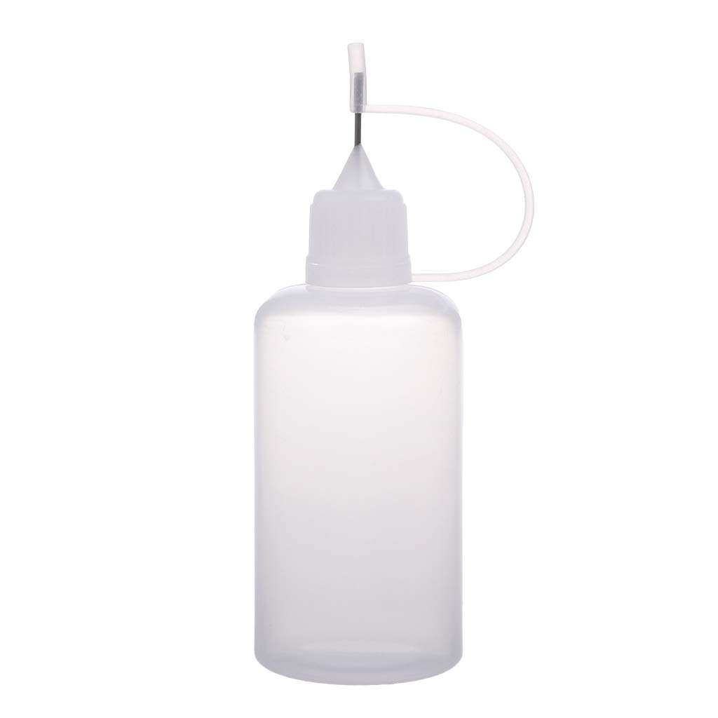 Puco Needle Tip Bottle Plastic Dropper Bottle For Small Gluing Projects Paper Quilling Diy Craft Acrylic Painting Lid