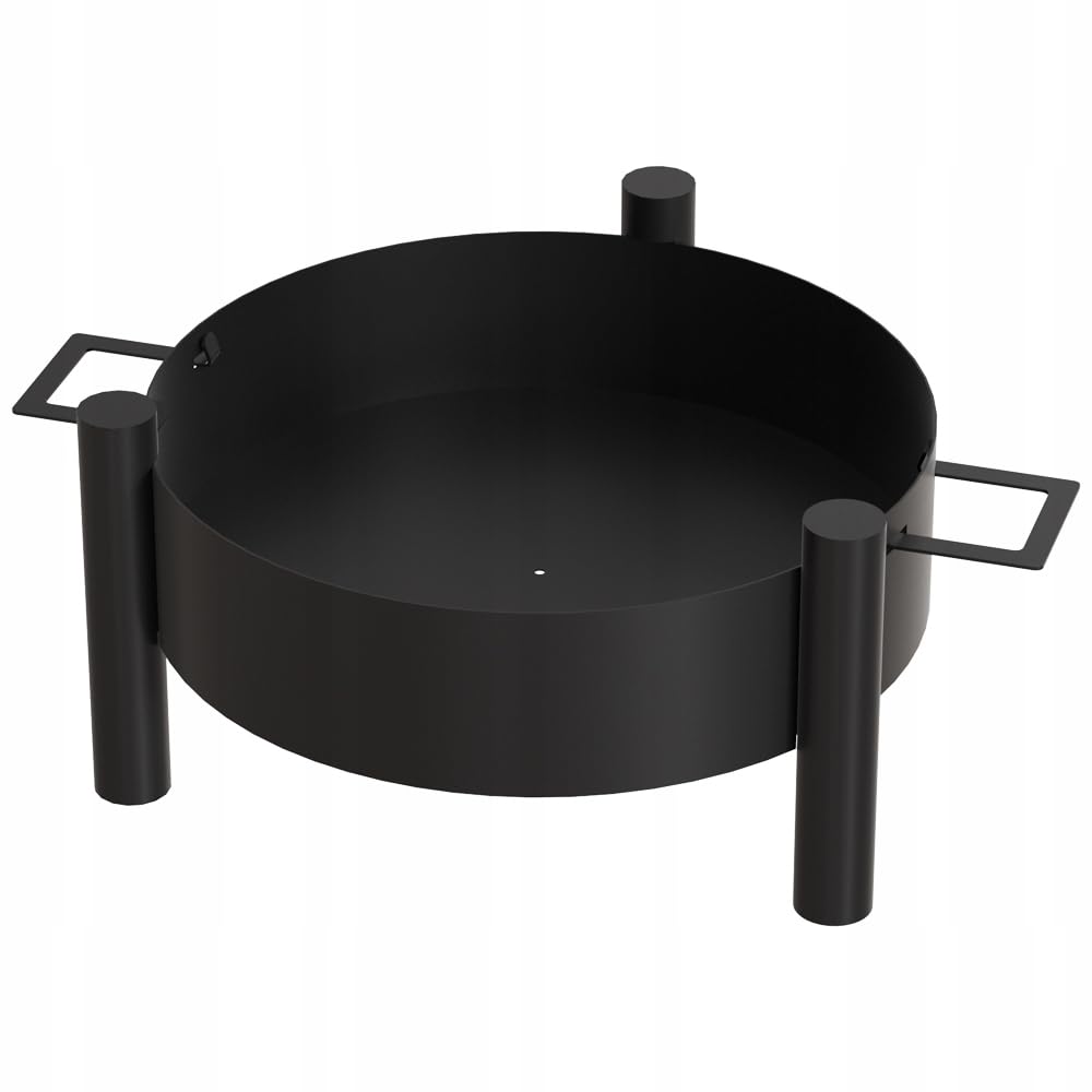 KRATKI Braciere da giardino ROTONDO 33 x 61,6 x 61,6 cm acciaio moderno