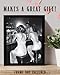 Vintage Hollywood Bar Scene - Ladies' Night Out 11x14 Unframed Poster Featuring Classic Black-and-White Photo of a 1940s Bar Scene, Retro Glamour for Elegant and Chic Lounge Décor