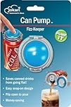 Jokari Fizz-Keeper Can Pump and Pour, Assorted Colors, 1-Pack