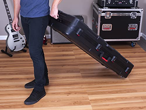 Gator Cases Molded Flight Case For 88-Note Keyboards With Tsa Approved Locking Latches And Recessed Wheels; (Gtsa-Key88) #TOP5