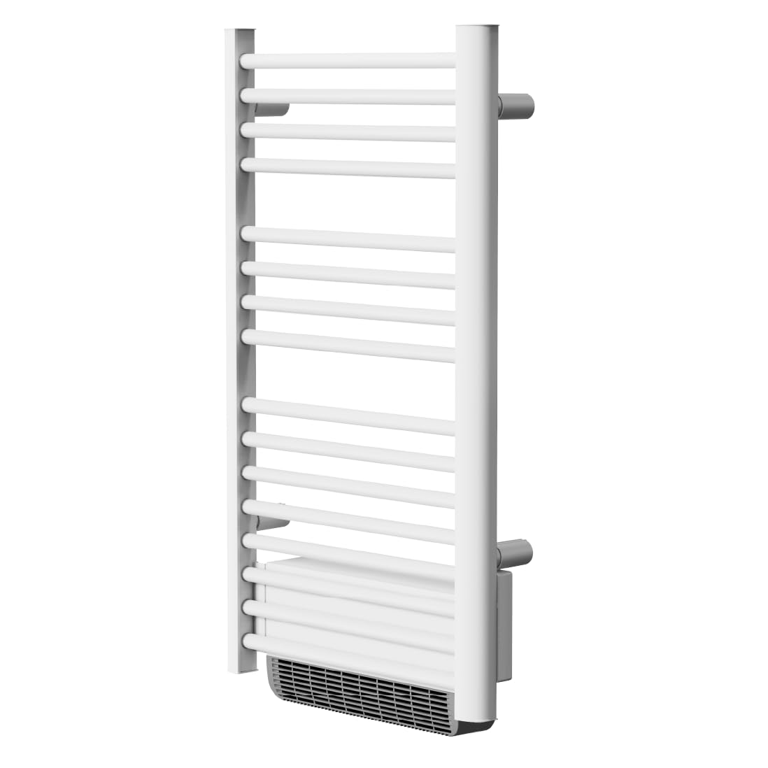 BESTHERM - Sèche-serviette électrique sans fluide avec soufflerie 500W+1000W H.100,5xL54cm Bestherm HESTIA blanc