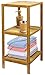Estantería de Bambú 3 Plantas Repisa Baño Sala Cocina de 3 Pisos Estante de Pie 3 Baldas Decorativo para el Hogar