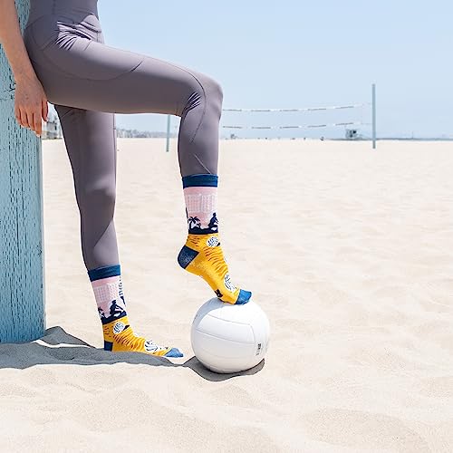 I'd Rather Be - Funny Socks Novelty Gift For Men, Women And Teens (Volleyball) #TOP4