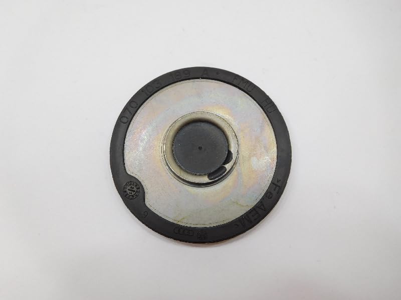 Volkswagen Motorhaubenverschluss - Verschlussdeckel für Auto - Edelstahl, natürlich - 070103189A