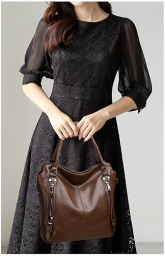 Image of 2E-youth Purses for Women Large Tote Women's Handbag Set Faux Leather Hobo Crossbody Bag 4pcs