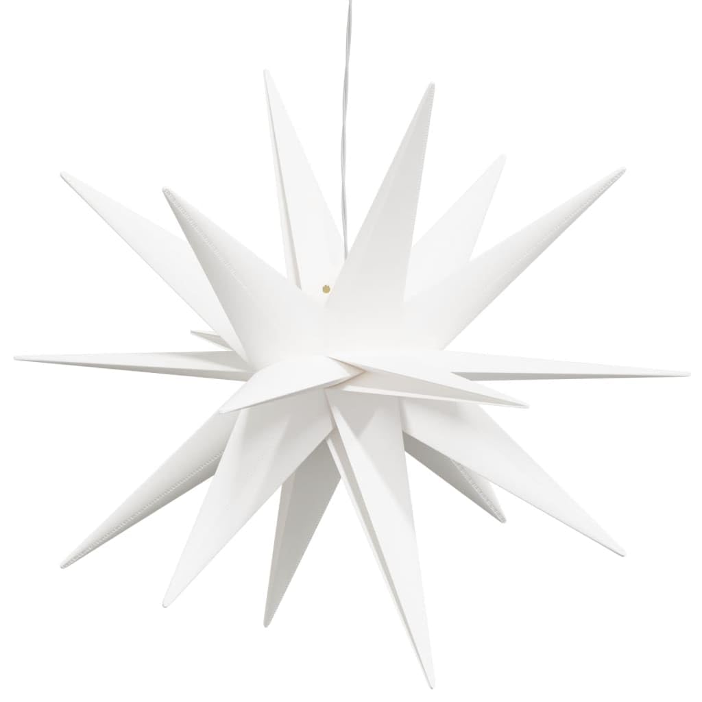 Homgoday Lámpara Estrella Moravia LED Plegable 3 Unidades blanxo Luces de Navidad Casa y jardín