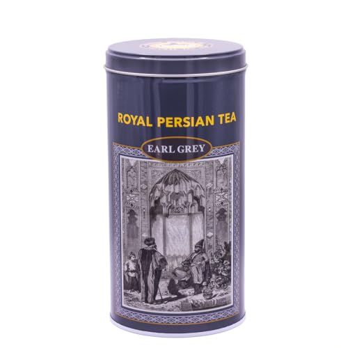 Image of Royal Persian Tea Earl Grey Loose Leaf Ceylon Black Tea, Premium Ceylon Ceylon Tea with Real Bergamot Oil,12 oz (340g) Aromatic Citrus Flavor, Hot or Iced, Bold & Smooth
