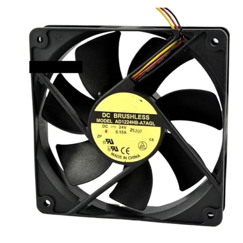 Ventilateur de refroidissement 24V AD1224HB-A7AGL 120x120x25mm de 12cm