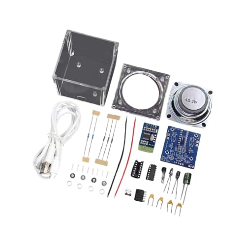 SHOOYIO Juego de proyectos auditivos personalizables para entusiastas con amplificador y controlador desmontable, emparejamiento rápido y kit estable para el hogar al aire libre
SHOOYIO Juego de proyectos auditivos personalizables para entusiastas con amplificador y controla...