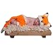Fashion Cute Newborn Knitted Boys Girls Baby Photography Props Outfits Fox Hat Pants Clothes