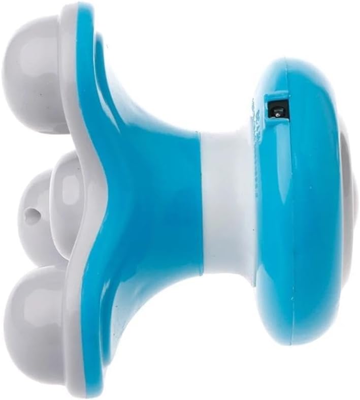 Electric Handled Wave Vibration Massager Body Massager Mini Electric Massager (English Blue) - Image 2