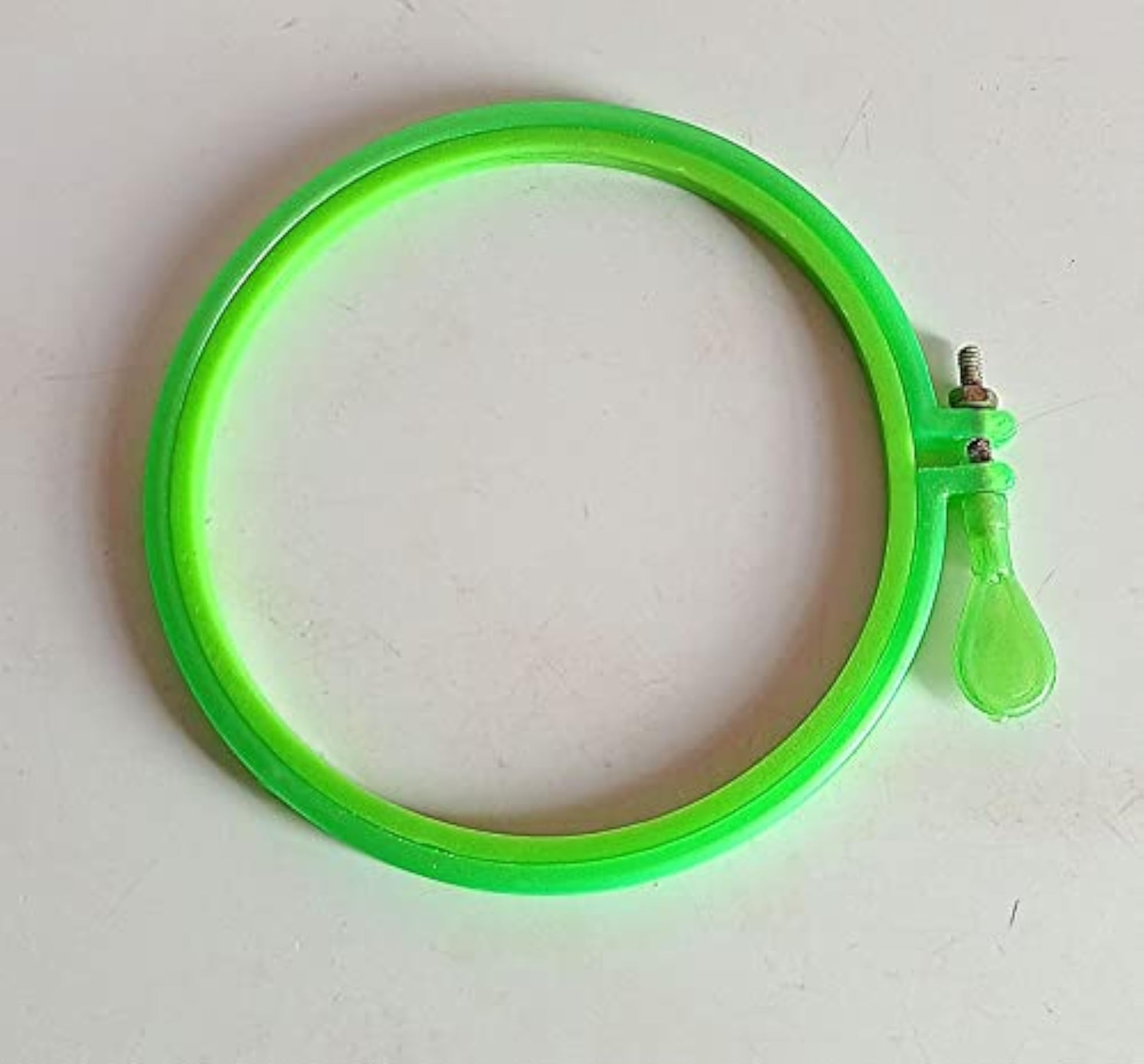 Plastic Embroidery Hoop Ring Frame, 7 Inch (3 Pcs)