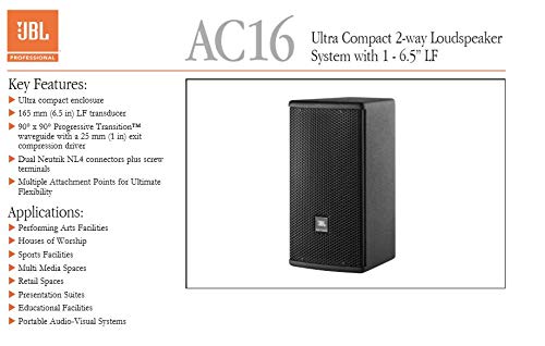 JBL AC16 - vue 3