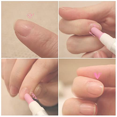 Labolis 15 Pcs Pumice Stone Nail File Cuticle Stone Pusher 3 Color Nail Art Pen Cuticle Remover Trimmer Buffer Manicure Tools Nail Sanding Sticks For Household Beauty Salon Peeling Dead Skin Repairing #TOP7