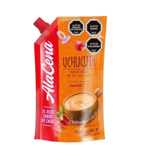 Alacena Crema de Rocoto Uchucuta, Salsa Picante, 400 g