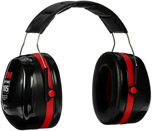 3M PELTOR Optime 105 Earmuffs H10A, Over-the-Head