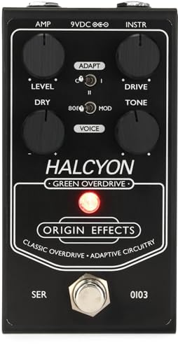 Origin Effects Halcyon Green Overdrive Pedal - Black Edition