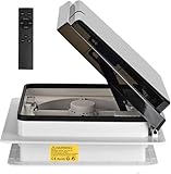 Ostarkdom Deckenventilator für Wohnmobile, zugelassen 43R, Dachfenster, ultra-niedriger Geräuschpegel, reversibel, mit Regensensor, Dauerventilator, automatisch, für Wohnmobil