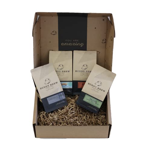Buddy Brew Coffee, Whole Bean - Mediano Oscuro - Pack 4 miniatura 1