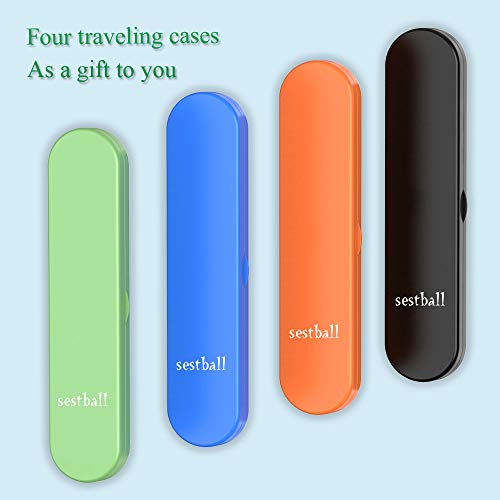 New Version Tongue Scraper Cleaner For Adults & Kids, Medical Grade Metal Tongue Brushes Set For Fresh Breath Dental Eliminate Bad Breath In Seconds (4 Pcs) #TOP6