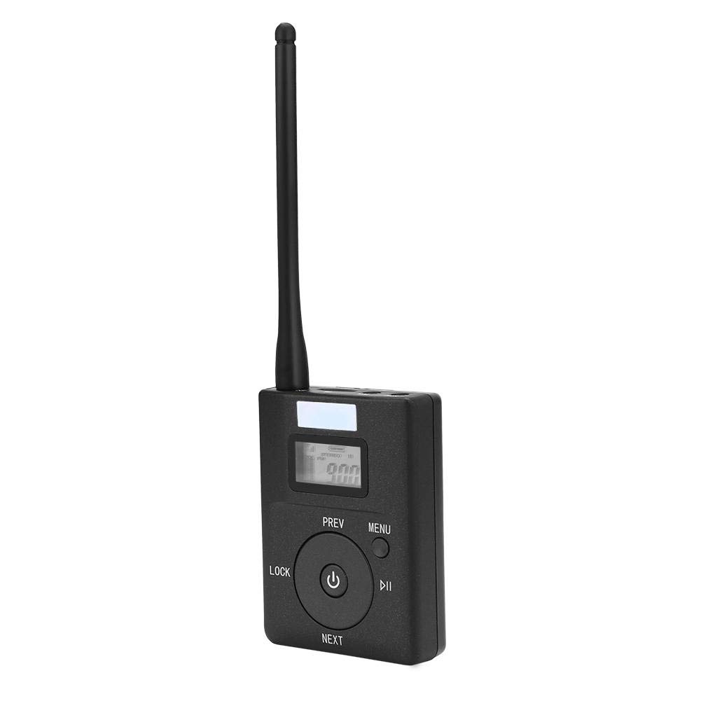 Transmetteur FM Adaptateur de Diffusion Radio stéréo Portable 3,5 MM émetteur FM sans Fil à Faible Puissance