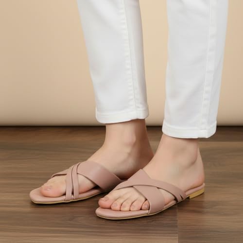 Image of IndieStide Heel Casual Flip Flops Slippers For Girls Women, Comfortable cushioned Chappals