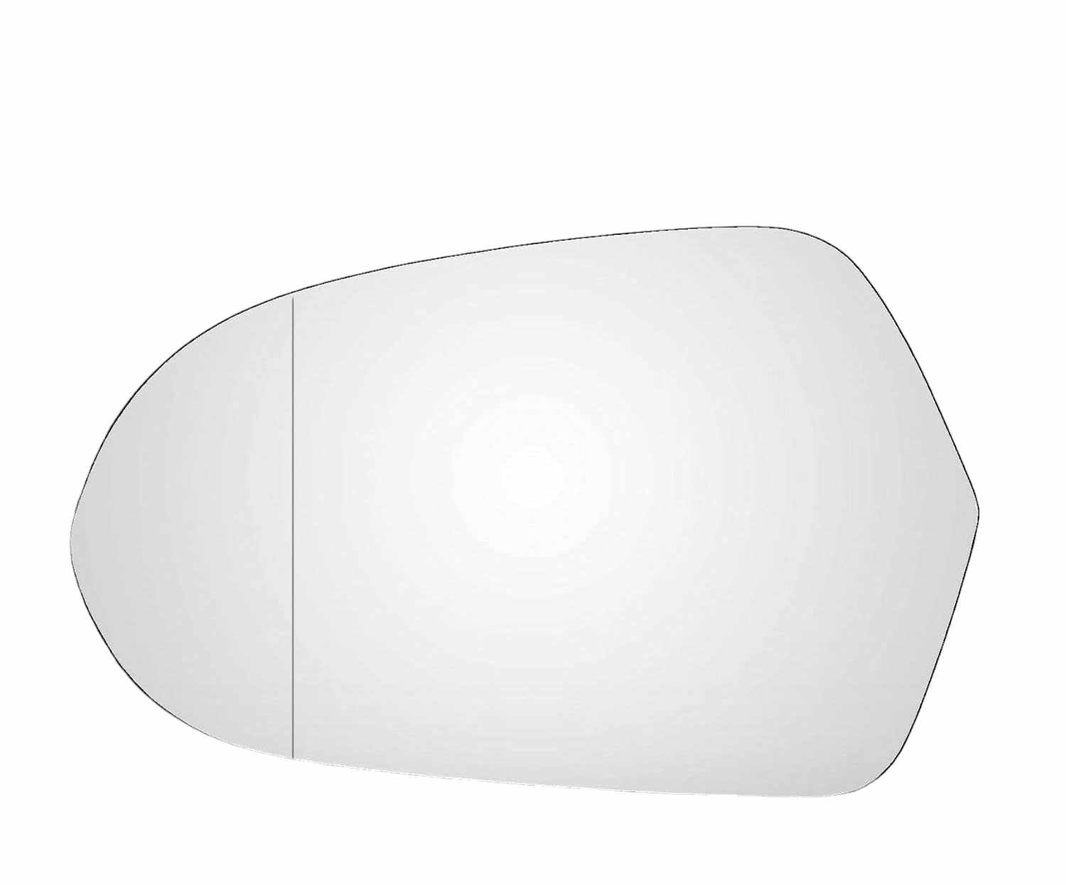 WORLD CAR MIRRORS LTDto fit Audi A6 / S6 C7 2012-2018 replacement side wing glass, stick-on glass, LEFT